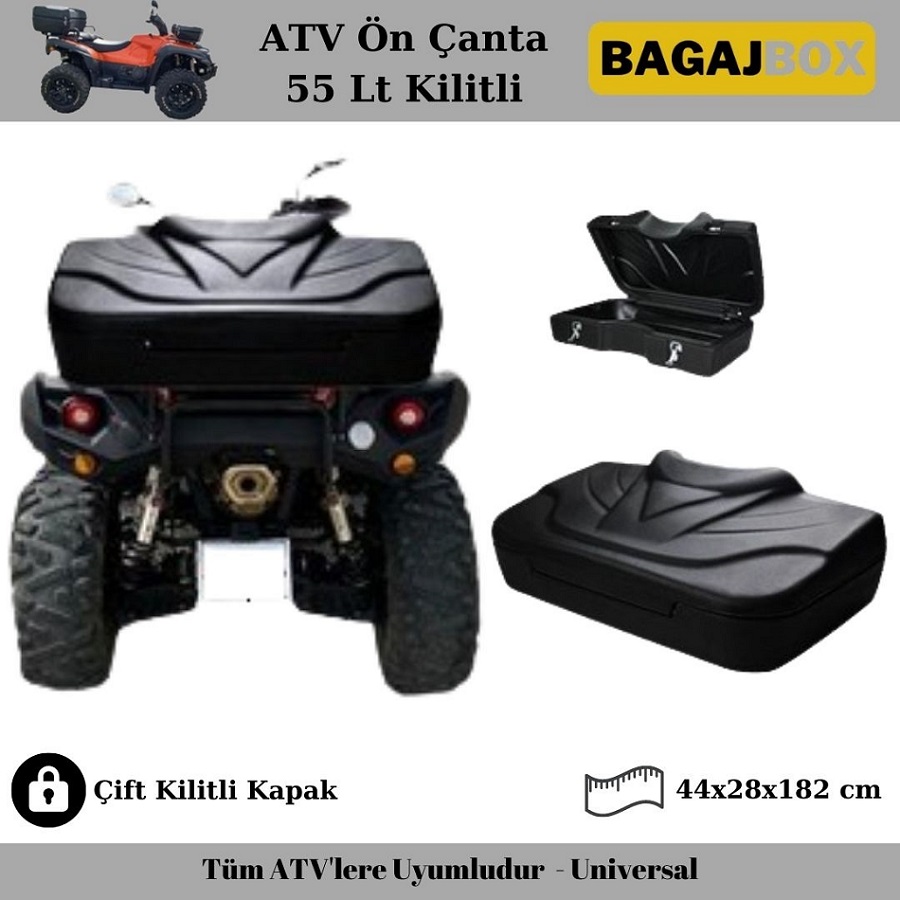ATV Ön Çanta 55 Lt ATV Ön Bagaj 55 Lt ATV Ön Box